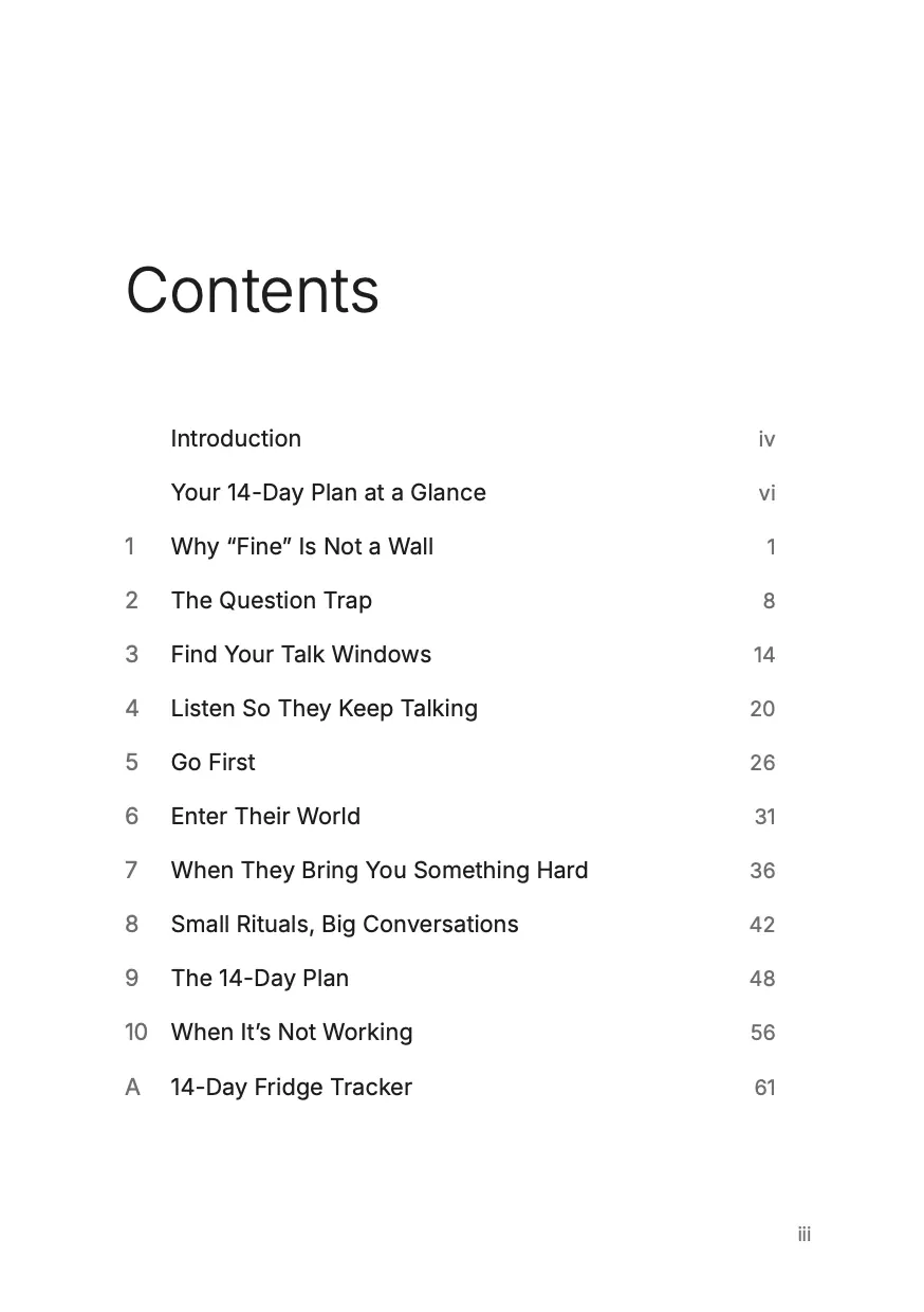 Contents